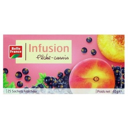 [40736] INFUSION PÊCHE CASSIS X 25 SACHETS BF ETUI