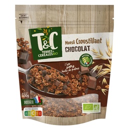 [49217] 500G BIO MUESLI.CROUST CHOCO TERRES&CERE