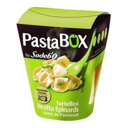 [22902] SODEBO PASTABOX 280G TORTELLINI RICOTTA EPINARD PARMESAN