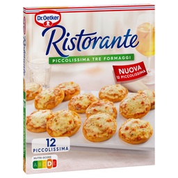 [41071] Pizza Dr. Oetker Ristorante Piccolissima 12 Minis Pizza - 3 fromages 288g