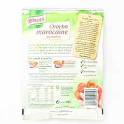 [34234] Knorr Soupe Déshydratée Chorba au Mouton Halal 4 Portions