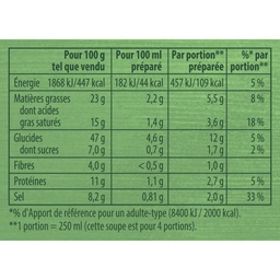 [40946] Knorr Gourmet Soupe Déshydratée Velours d'Asperge Blanche 4 Portions