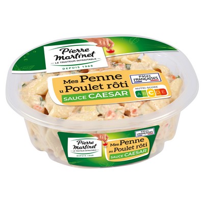 [25650] MARTINET Penne au poulet rôti  sauce Caesar 250g