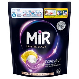 [40202] Mir Lessive Black Capsules 20 Lavages