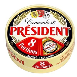 [20129] PRESIDENT CAMEMBERT 8PORTIONS 240g
