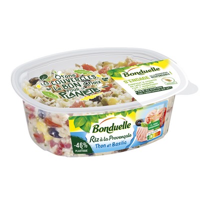[01137] Salade Bonduelle riz à la provençale thon et basilic   320g