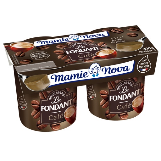 [35452] Mamie Nova Gourmand Fondant Café 2x150g