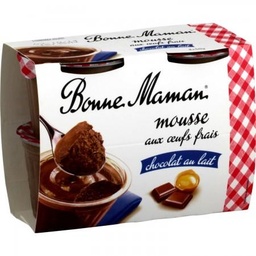 [41486] BM Dessert Mousse Chocolat au lait 4x50g