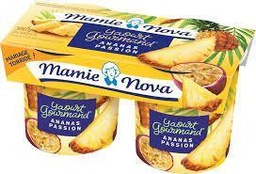 [04303] Mamie Nova Yaourt Gourmand Ananas Passion 2x150g