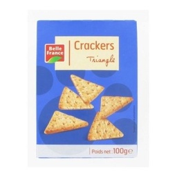 [61067] CRACKER TRIANGLE SESAME PAVOT BF ETUI 100 G