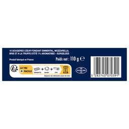 [36305] 10 GOUGERES TRUFFE 110G PXC TIP