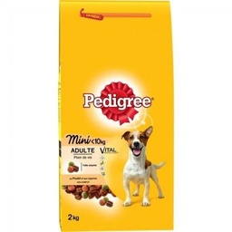 [32747] PEDIGREE ADULT MINI Croquettes à la Volaille Petit Chien Adulte inf10kg 2kg