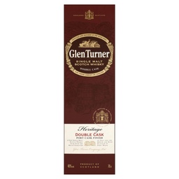 [18027] Scotch Whisky GLEN TURNER Single Malt Heritage Sous Etui 70cl 40°