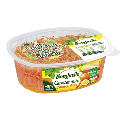 [01132] GRATED CARROTS WITH LEMON PROD.320BON