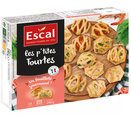 [41350] 240G APERITIFS LES PTITS TOURTES ESCAL