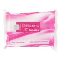 [38643P] MAKE UP REMOVER WIPES SENS SKIN X25 BF
