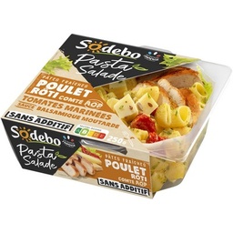 [22390] SODEBO PASTA SALADE 250G POULET COMTE