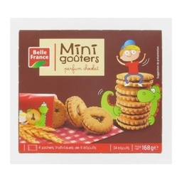 [34053P] MINI GOUTER ROND PARFUM CHOCOLAT X 24 BF ETUI 168G