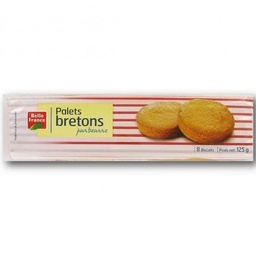 [21695P] PALET BRETON PUR BEURRE X 8 BF FILM 125 G