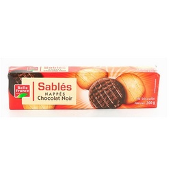 [21803P] SABLE NAPPE CHOCOLAT NOIR X 16 BF ETUI 195 G