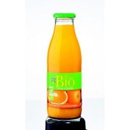 [07021P] PUR JUS ORANGE BIO BF BOUTEILLE VERRE 75 CL