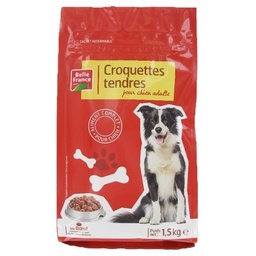 [06209P] CROQUETTE TENDRE CHIEN BOEUF BF SAC 1.5 KG