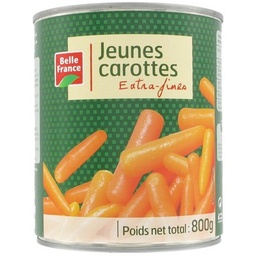 [11161P] 4X4 CANNED SUPERFINE CARROTS BF