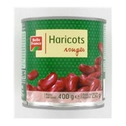 [35299P] HARICOT ROUGE BF BOITE 1/2 400 G