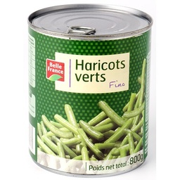 [11032P] HARICOT VERT FIN BF BOITE 1/2 OF 400 G