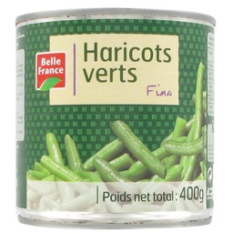 [11040P] HARICOT VERT FIN BF BOITE 4/4 OF 800 G