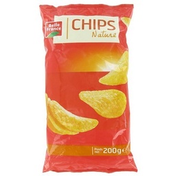 [07997P] PLAIN CHIPS ALU. BAG 200G BF