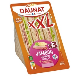 [14828] XXL JAMBON EMMENTAL SALADE DAUNAT 230G