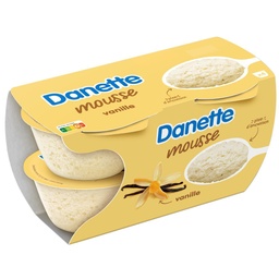 [41322] Danette Mousse vanille 4x60g