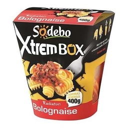 [51432] SODEBO XTREMBOX 400G RADIATORI A LA BOLOGNAISE