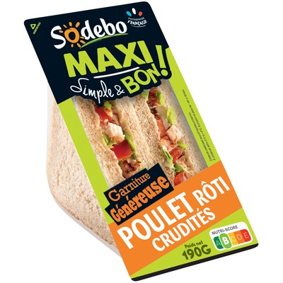 [17189] SAND.MAXI ROAST CHICKEN.SODE