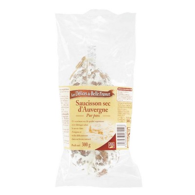 [14458] SAUCISSON SEC PUR PORC DBF SACHET 300 G