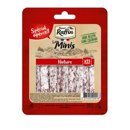 [41535] ST100G MINI SAUCISSON NAT HENRI RAFFIN