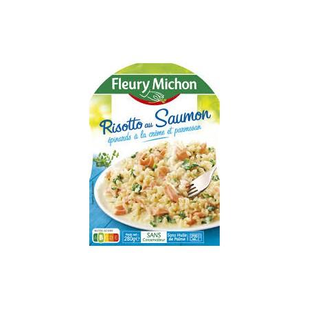 [14834] Risotto Saumon, Epinards à la crème