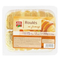 [47353] ROULE AU FROMAGE X 2 BF BARQUETTE 260 G 