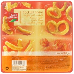[42154] COCKTAIL APERO BF BARQUETTE 100 G