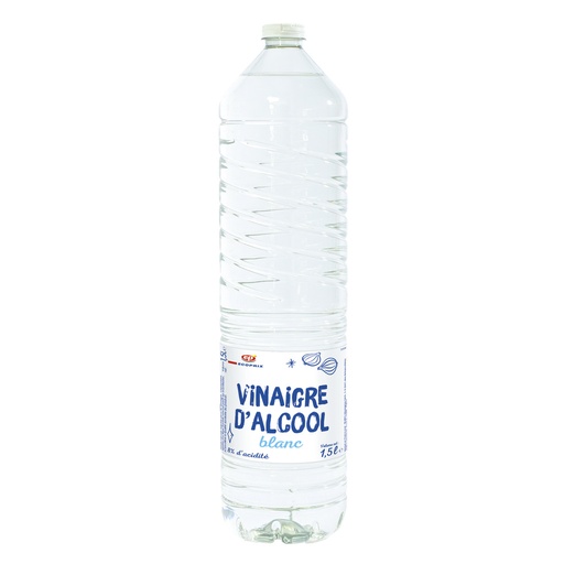[42593] Vinaigre Blanc 8% 1.5L