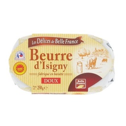 [17364] BEURRE DOUX MOULE BARATTE ISIGNY AOP DBF 250 G 