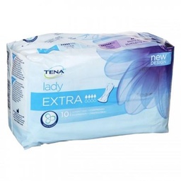 [23638] Serviettes TENA Discreet Extra x10