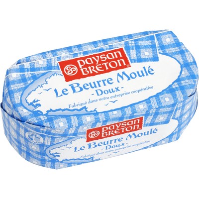[50954] Paysan Breton - Beurre moulé doux 500gr