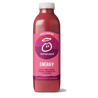 [02842] SUPER SMOOTHIE ENERGY (STRAWBERRY, CHERRY, GUARANA AND FLAXSEED)