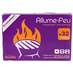 [16416] ALLUME FEUX X32 BASIQUE SECABLE