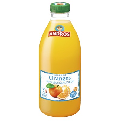 [27588] Andros Pur Jus de Orange sans pulpe 1x1L