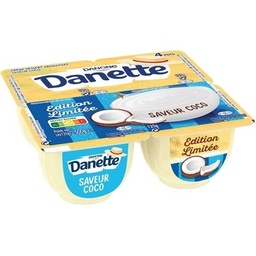 [10644] Danette crème dessert saveur coco 4x125g