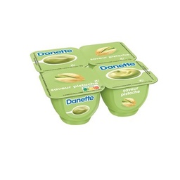[10081] Danette Crème dessert saveur pistache 4x125g