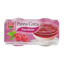 [58953] PANNA COTTA RASPBERRY X2 BF